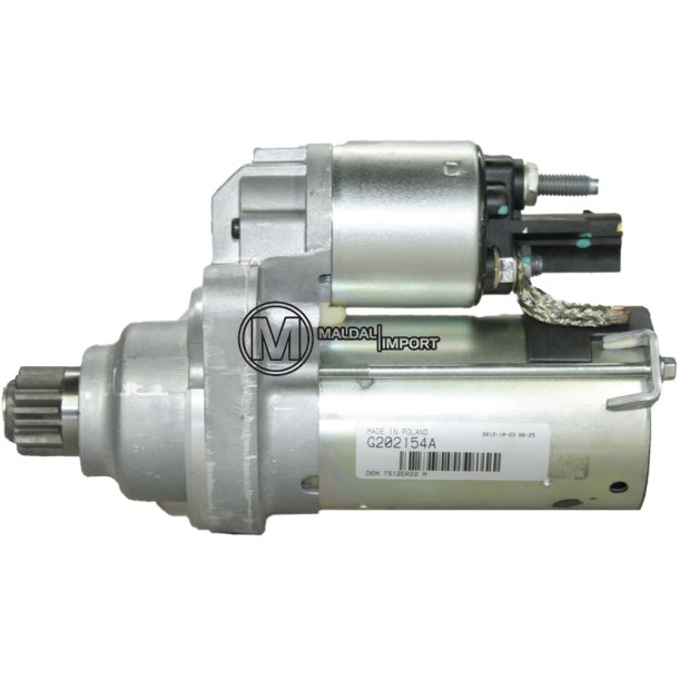 Startmotor 12V 1,1KW VW AUDI SKODA = 0AM911023TX