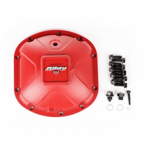 Aluminum Differential Cover, Dana 30, Red