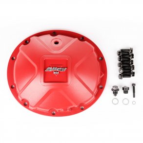 Aluminum Differential Cover, Dana 35, Red