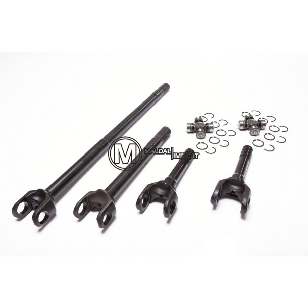 Axle Shaft Kit, for Dana 44, Front; 71-80 International Scout II
