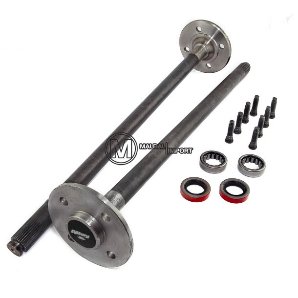 Axle Shaft Kit, Four-Lug, Rear; 79-93 Ford Mustang