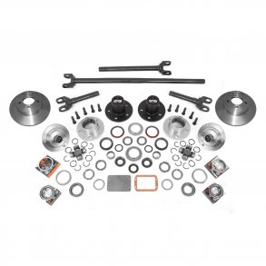 Manual Locking Hub Conver Kit; 84-06 Jeep Cherokee/Wrangler XJ/YJ/TJ