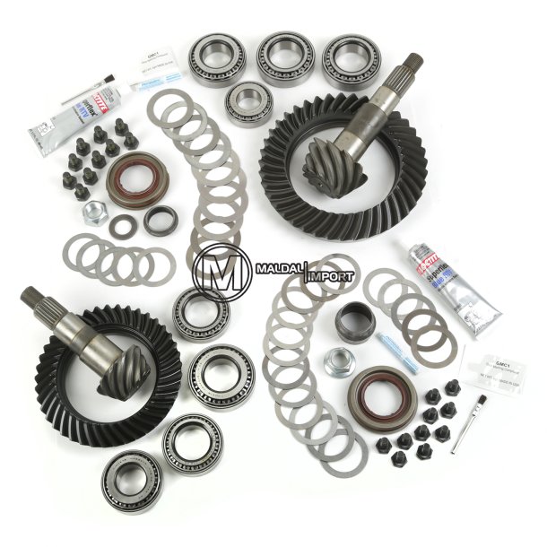 Ring and Pinion Kit, 4.10 Ratio, for Dana 30/44; 07-17 Jeep Wrangler