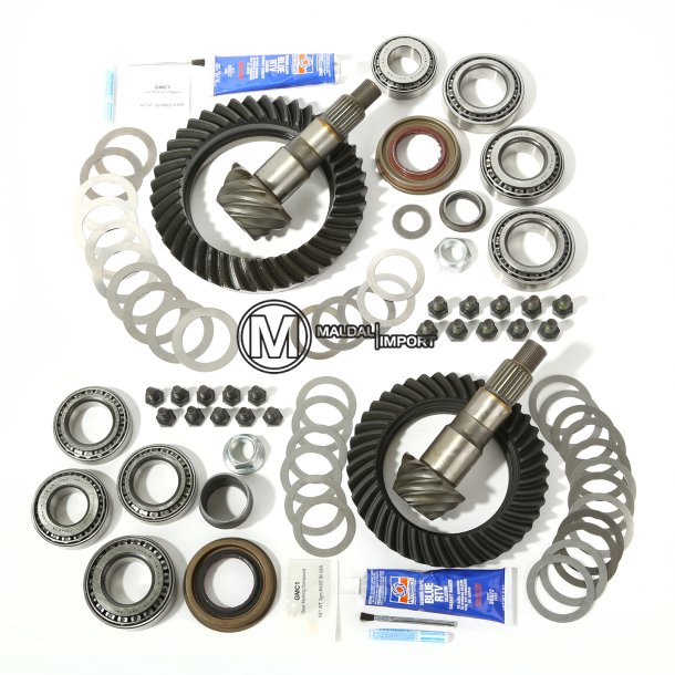 Ring and Pinion Kit, 4.56 Ratio, for Dana 30/44; 07-17 Jeep Wrangler