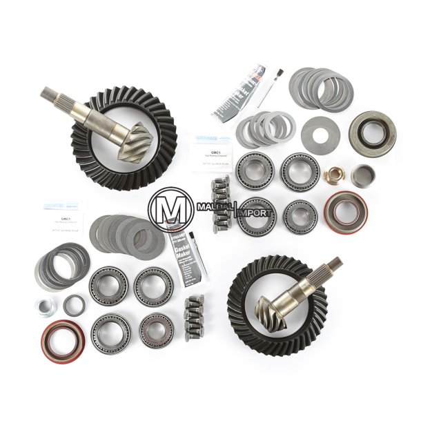 Ring and Pinion Kit, D30 Front - D35 Rear, 4.10 Ratio; 97-06 Wrangler TJ