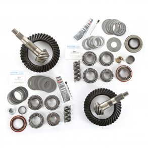 Ring and Pinion Kit, D30 Front - D35 Rear, 4.56 Ratio; 97-06 Wrangler TJ