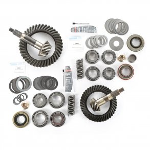 Ring and Pinion Kit, D30 Front - D44 Rear, 4.10 Ratio; 97-06 Wrangler TJ