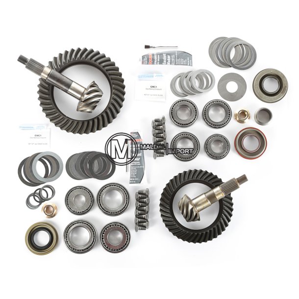 Ring and Pinion Kit, D30 Front - D44 Rear, 4.10 Ratio; 97-06 Wrangler TJ