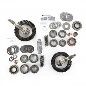 Ring and Pinion Kit, D30 Front - D44 Rear, 4.56 Ratio; 97-06 Wrangler TJ