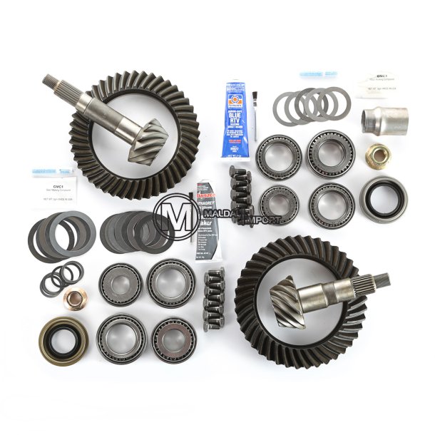 Ring and Pinion Kit, D44 Front - D44 Rear, 4.10 Ratio; 97-06 Wrangler TJ