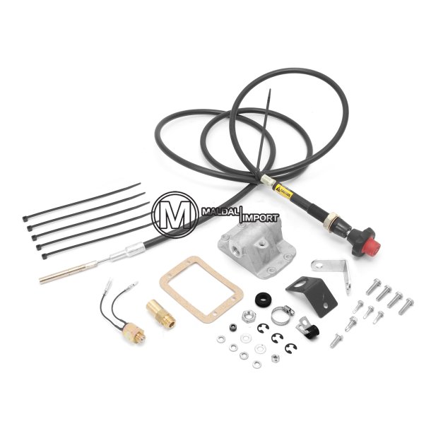 Differential Cable Lock Kit; 85-93 Dodge Ramcharger