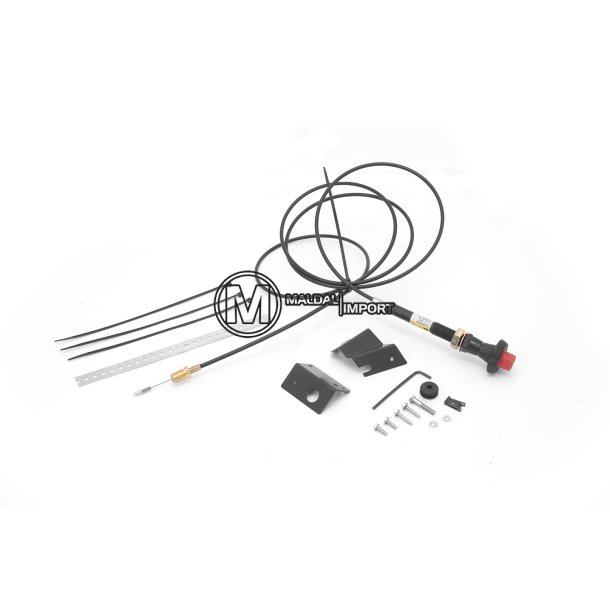 Differential Cable Lock Kit; 83-99 GM S10/Blazer