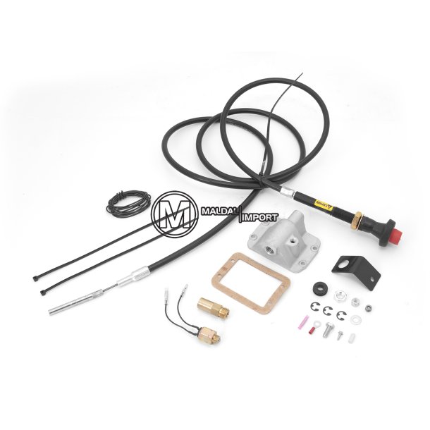 Differential Cable Lock Kit, Lifted for Dana 30; 84-95 Wrangler XJ/YJ