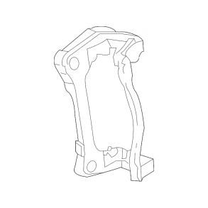 BRAKETT FOR FREMRE CALIPER (JK) 330MM