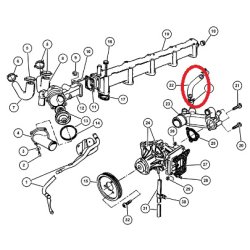 RETURSLANGE TIL VANNPUMPE 3,1TD