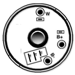 Dynamo 12V 80AMP PERKINS = LEA0437