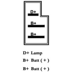 Dynamo 12V 34AMP LEYLAND BEDFORD = LRA101 = 433485