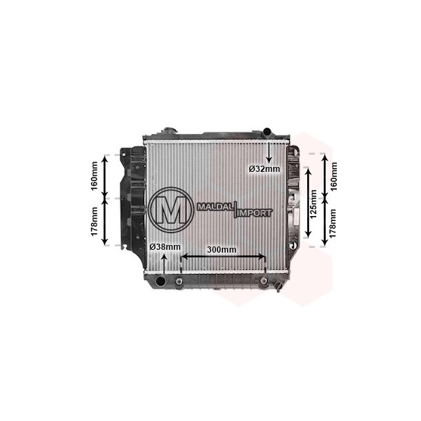 RADIATOR YJ/TJ 87-06