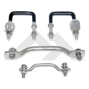 Windshield Tie Down Kit (Stainless)