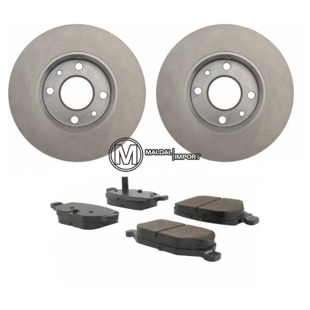 BREMSESETT BAK FIAT 500E 2013-2019
