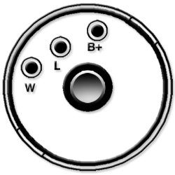 Dynamo 24V 55AMP JCB = IA1211 = 11204116