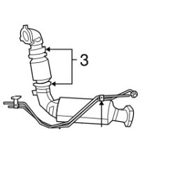 EKSOSPAKNING 3,0 CRD WH/XH 05-10