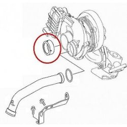 GUMMIPAKNING TURBORR 3,0 CRD WH/XH