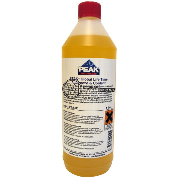 PEAK Frostv�ske universal, GUL 1 LITER